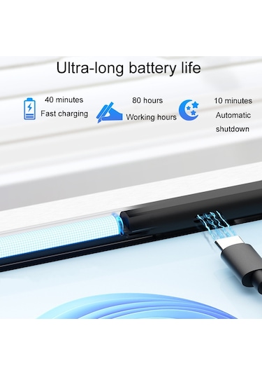 Microsoft Surface Pro/go/laptop/book Anti-touch El Yazısı Kapasitif Kalem Siyah İçin