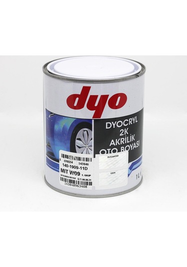 Dyocryl 2K Akrilik-Mıtsubıshı Beyazı-Mıt W09-1L