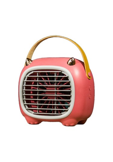 Masaüstü Küçük Fan Sessiz Ofis Masası Elektrikli Fan Öğrenci Hava Soğutmalı, B Gb45ap Kırmızı