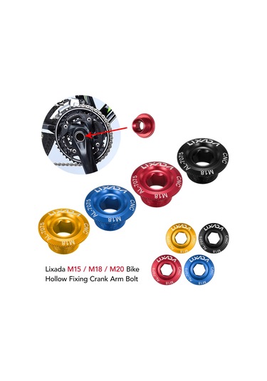 Lixada 2 Adet M15 Bisiklet Bisiklet Mtb Dağ Bisikleti Y4481m15b-2 Siyah Siyah