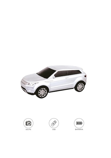Torima D88 Bluetooth Hoparlör Suv Araba Tasarımlı 16w Fm Usb Selfie Speaker Beyaz