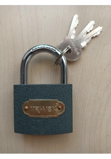 Asma Kilit Gri No 50