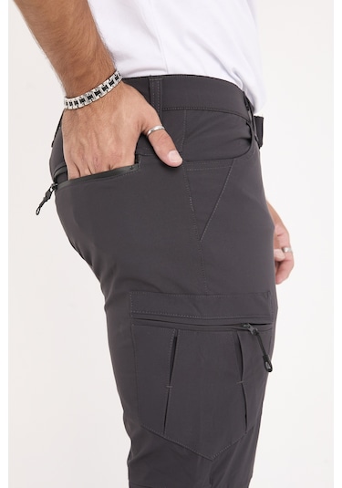 Camp532 Outdoor Tactical Su İticili Likralı Yazlık Erkek Taktik Pantolon Antrasit