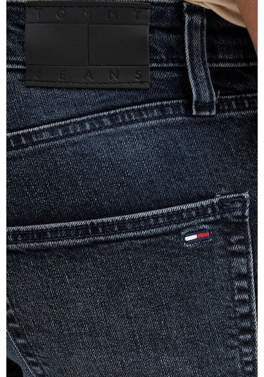 Tommy Jeans Erkek Kot Pantolon Dm0dm22587 1bk Mavi Mavi