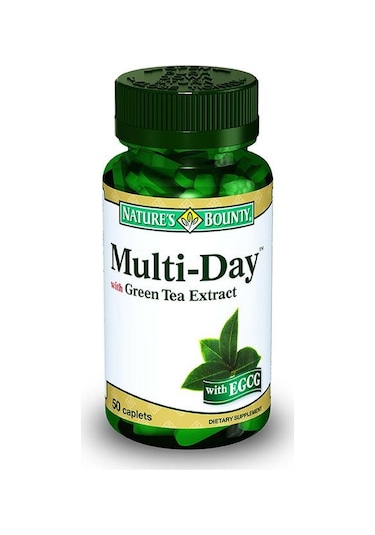 Nature's Bounty Multi Day With Green Tea Extract 50 Tablet
