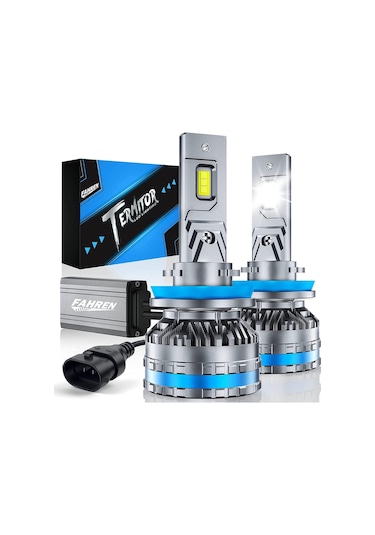 Fahren Termitör H11 / H9 / H8 120W 22000 Lümen 6500K Led Ampül