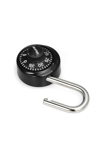 Master Lock Kombinasyon Kilidi Kilitli Sandık Kilidi Depolama Üniteleri Kilidi Valiz Sırt Çantası Kilidi Siyah