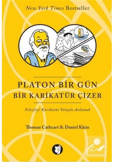 Platon Bir Gün Bir Karikatür Çizer - Daniel Klein -  Thomas Cathcart - Aylak Kitap