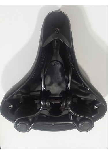 Rectus Bisiklet Sele Geniş Yaylı Gri - Siyah