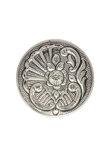 Altın Sepeti GA048 Yuvarlak Gümüş Ayna