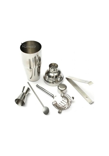 Trendooze Mikser Kokteyl Kitleri Çalkalayıcı Barmen Bar Arada 750ml 5'i 1 Cj