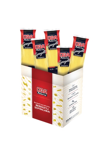 5'li Makarna Paketi Spagetti Makarna