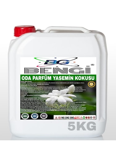 Oda Parfüm Yasemin Kokusu 5kg Hanımeli - Yasemin