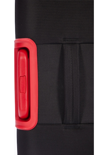 Benetton Orta Boy Kumaş Valiz Siyah Bnt2800