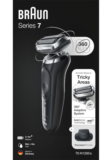 Braun Series 7 70-N1200S Kablosuz Tıraş Makinesi