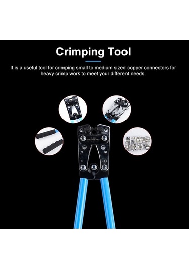 Pazly Alüminyum Kablo Pense 6-50mm² - Ergonomik, Kaymaz Kıskaç Turuncu Turuncu