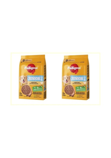 Pedigree Kümes Hayvanlı Ve Sebzeli Yavru Köpek Mama 3 Kg 2 Adet