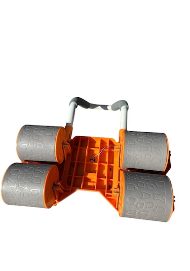 Sayaçlı Ab Carver Pro Roller 4 Otomatik Geri Tepme Karın Egzersiz