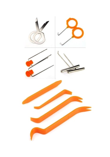 Trim Oto Torpido Teyp Kapı Döşeme Sökme Aparatı 12li Set