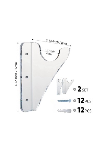 Suntek Sergileme Standı Duvara Monte Tutucu Olta