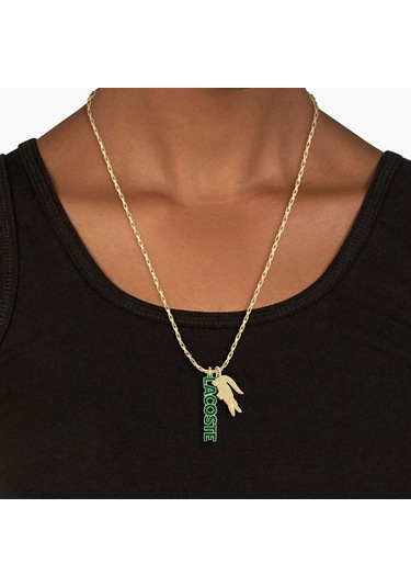Lacoste Lacj2040488 Kadın Kolye altın