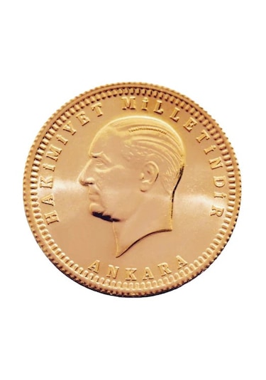 Yeni Tarihli Cumhuriyet Ata Lira Altın 1 Adet
