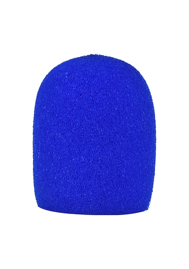 Youmex Mikrofon Spreyi Ktv Kullanıma Uygun Mavi Tekli Paketli 76mm Yükseklikli Ses Filtresi