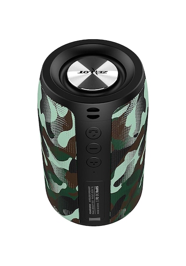 Ranyeek Zealot S32 Taşınabilir Bluetooth Hoparlör: Yağmurlu Kamuflaj, Tf Kart, Usb, Aux Girişi İle Çok Yönlü Ses Deneyimi