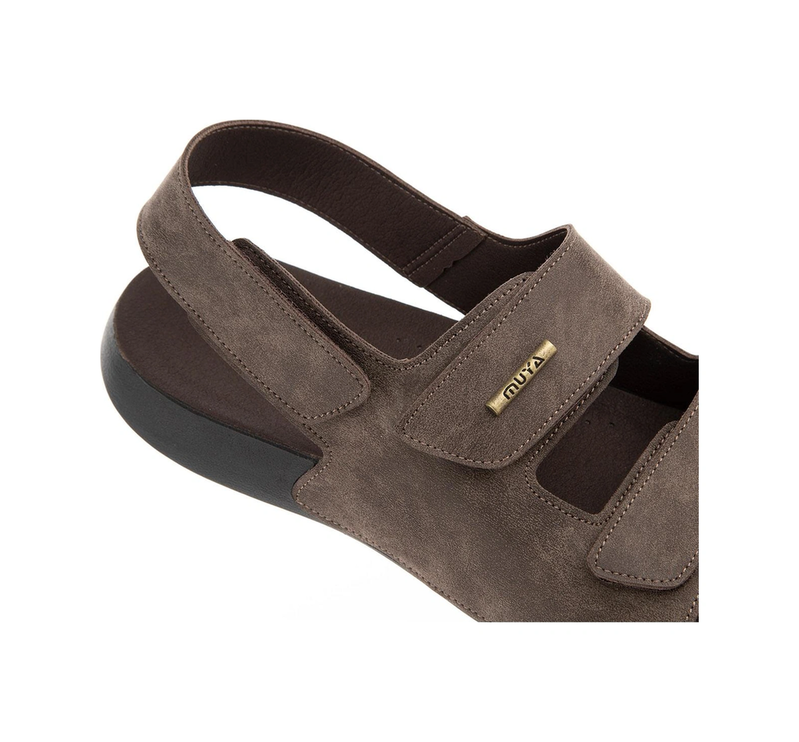 Muya Avada Anatomik Taban Erkek Sandalet Kahve