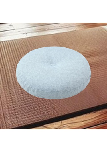 Suntek Zemin Yastığı Dekoratif Oturma Meditasyon Tatami Açik Mavi