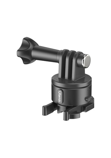 Wezone Ulanzi Hızlı Bağlantılı Manyetik Aksesuar - Djı, Insta360, Gopro Spor Kameraları İçin Evrensel Montaj Adaptörü Siyah