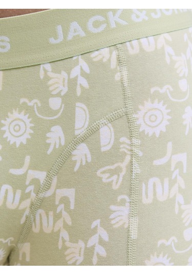 Erkek Desenli 3'lü Boxer Paketi - Corals - 12277701 Desert Sage