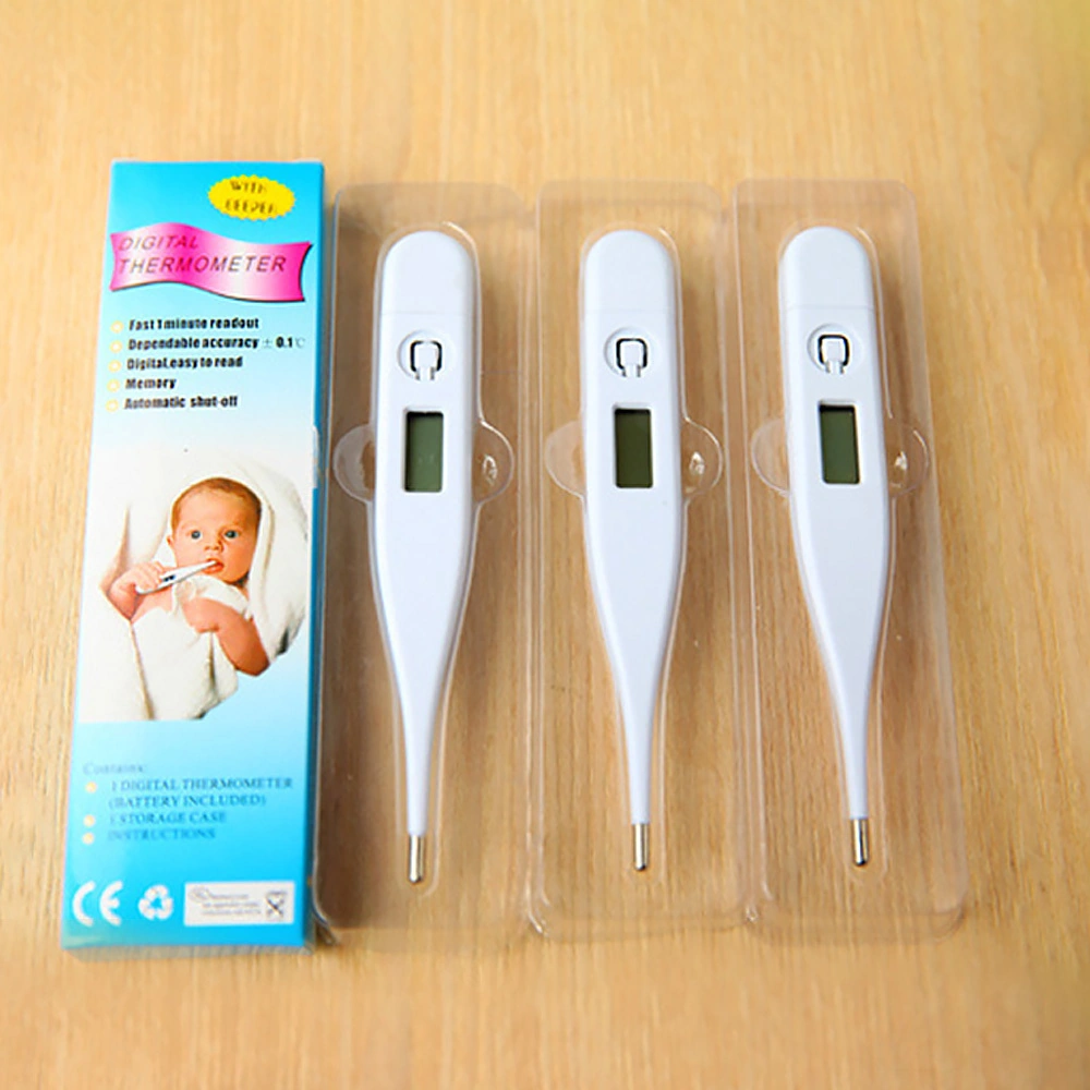 Youmex Küçük Sert Uçlu Ev Elektronik Termometre - Hızlı Ölçüm, Yüksek Hassasiyetli Ekran, Taşınabilir Sağlık Bakıcısı