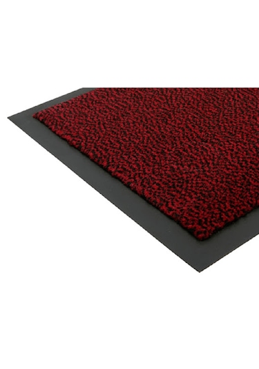 Bordo Kapı Önü Paspas Nem Alıcı Paspas 90 X 150 Cm Bordo