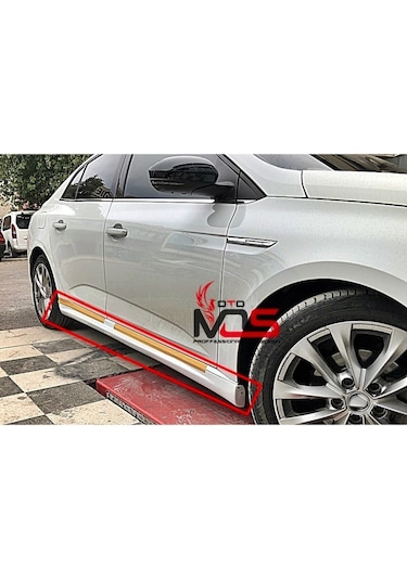 Renault Megane 4 Marşpiyel Tk Fiberglass Boyasız