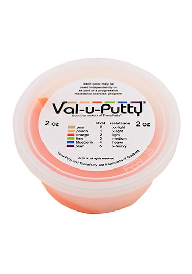 Libor Val-u-putty El Egzersiz Macunu - Turuncu Yumuşak - 2 Oz:
