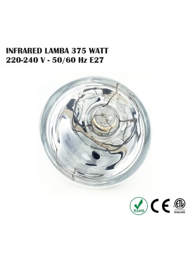 Infrared Isıtıcı Lamba 375 Watt