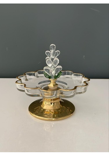 Selim Dekor Grape Papatya Lokumluk 16 Cm