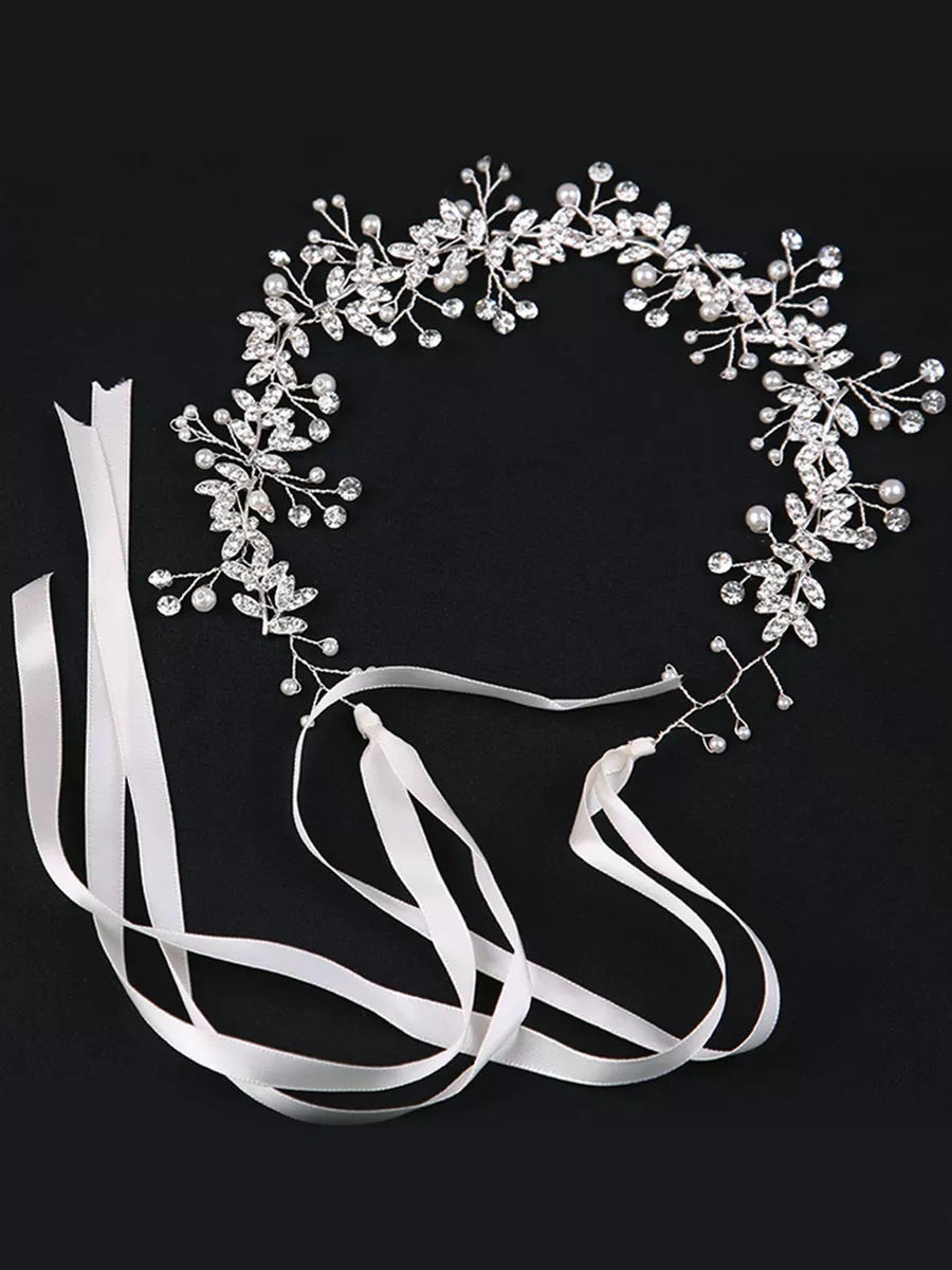 Bıjuteks Düğün Saç Diademi 97412809 Gri