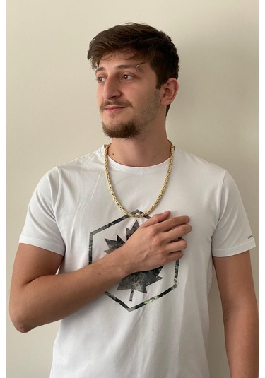 Zümrüt Sarraf 14 Ayar Altın Erkek L Kral Zincir Kolye