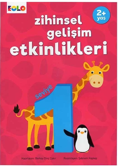 Eolo 2 Yaş Zihinsel Gelişim Etkinlikleri 3lü Set