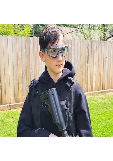 Trendooze Gözlük İçin 1 Çift Yüksek Koruma Güvenlik Gözlük, Uygun Tüm Ziyafetlere