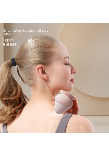 Springsun Silikon Toplu Masaj Aleti: Süction Cup Dizaynlı Omuz-üst-bel Gerginlikleri İçin Yoga Ve Egzersiz Sonrası Rahatlatıcı Mor Kutulu + Kirpi Desenli Çok Renkli