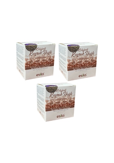 Esila Kolejenli Kuyruk Yağlı Cilt Bakım Kremi 3 x 50 ML