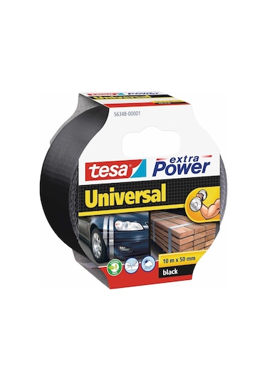 Duct Tamir Bandı, Extra Power Universal, Siyah, 10m X 50mm