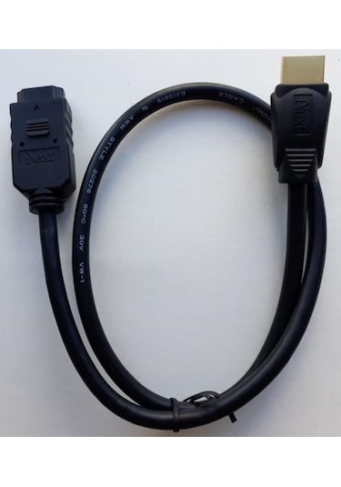 Xiaomi Uyumlu Mi Stick Için Hdmi Dişi-Erkek Uzatma Kablo 60 Cm