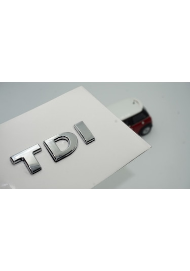Audi Tdi Bagaj Krom Abs 3M 3D Yazı Logo Arma