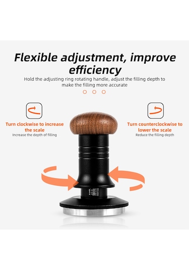 58mm Kahve Sabotajı 30lbs Kalibre Edilmiş Yaylı Sabotaj Dalgalanma Tabanı Diğer