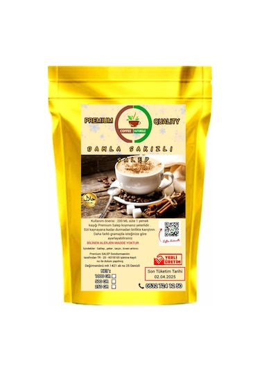Coffee Naturelle Damla Sakızlı Salep 1 KG
