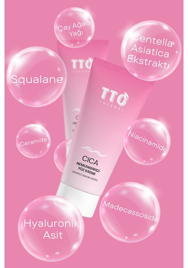 Tto Thermal Cica Nemlendirici Yüz Kremi 50 ML